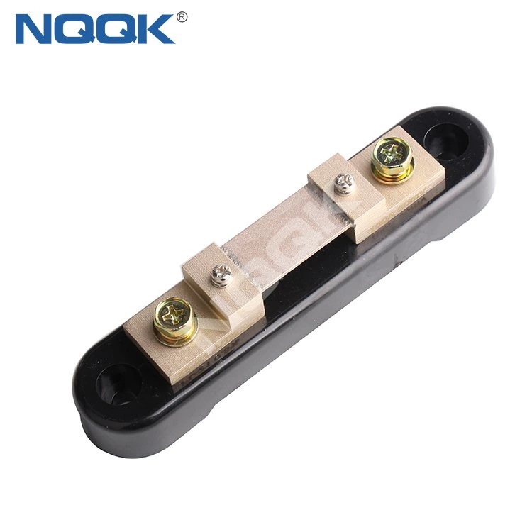 manufacturers FLJ-2 DC 100A 75mV dc Electric current Shunt Resistors with black base