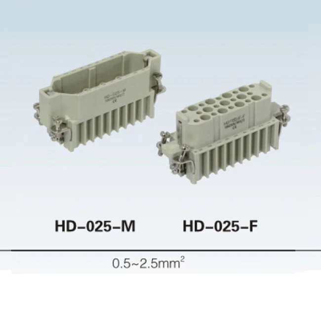 HA Screw  HD-040-M HD-040-F terminal 80 pin heavy duty Connector