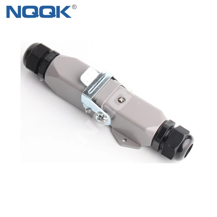 H3A-MAGSV 4 Position waterproof Flame retardant metal housing of heavy duty connector