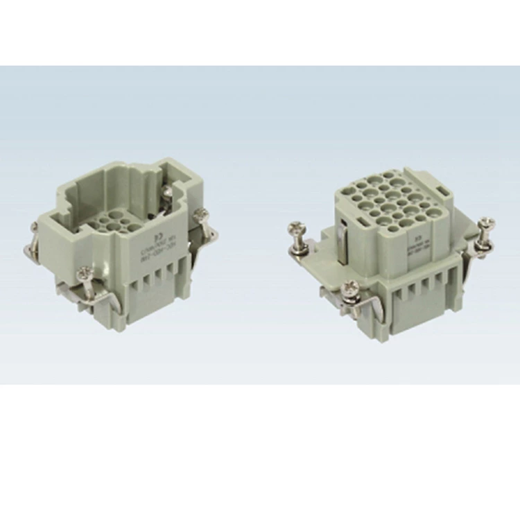 HD Series HDD-024-M  crimp terminal industrial female male 24 pin Heavy Duty Connector