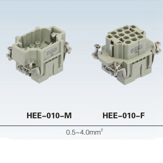 HK6/6-012-M 12pin 6/6 male female connector Heavy Duty Electrical Connectors
