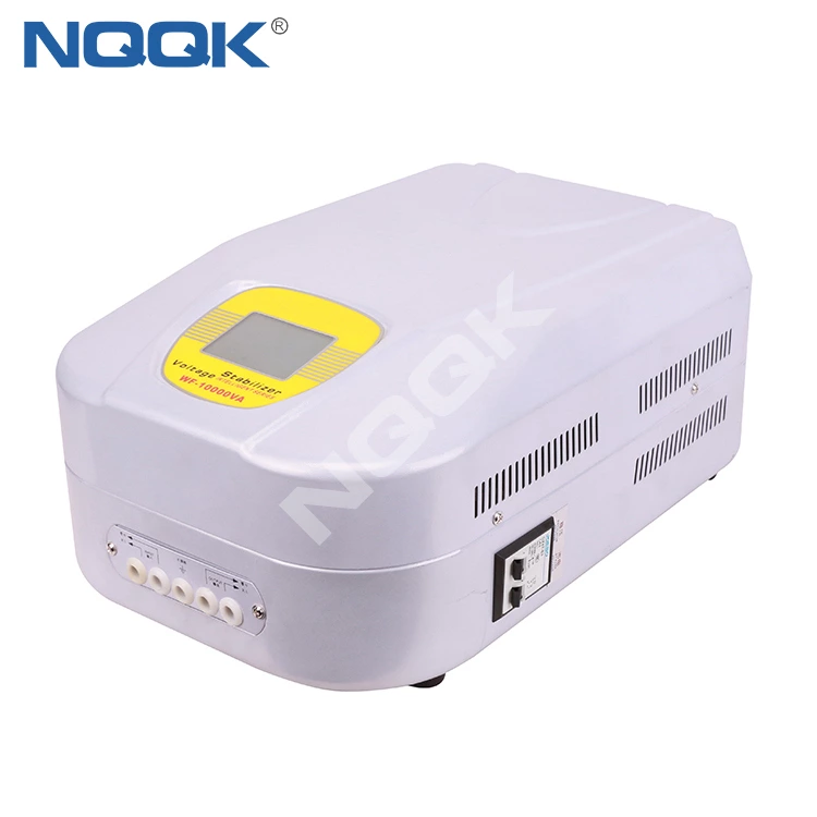 Wall Mounted LCD Display AC servo motor home electrical hanging voltage stabilizer regulator