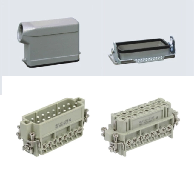 16 pin silver heavy duty sockets heavy duty connector