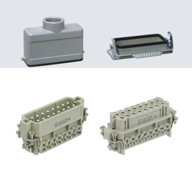 16 pin silver heavy duty sockets heavy duty connector