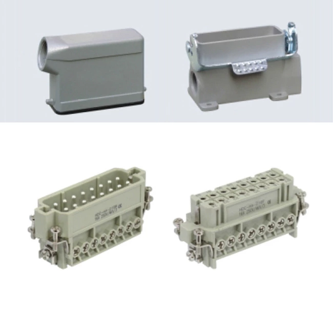 16 pin silver heavy duty sockets heavy duty connector