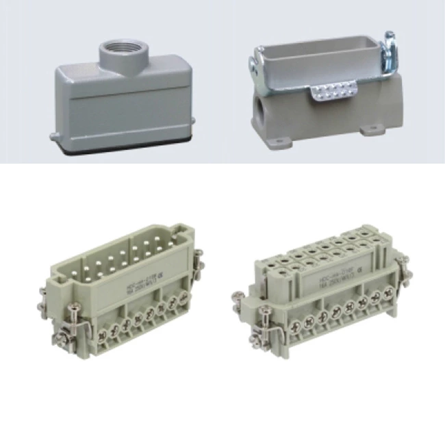 16 pin silver heavy duty sockets heavy duty connector