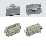 16 pin silver heavy duty sockets heavy duty connector