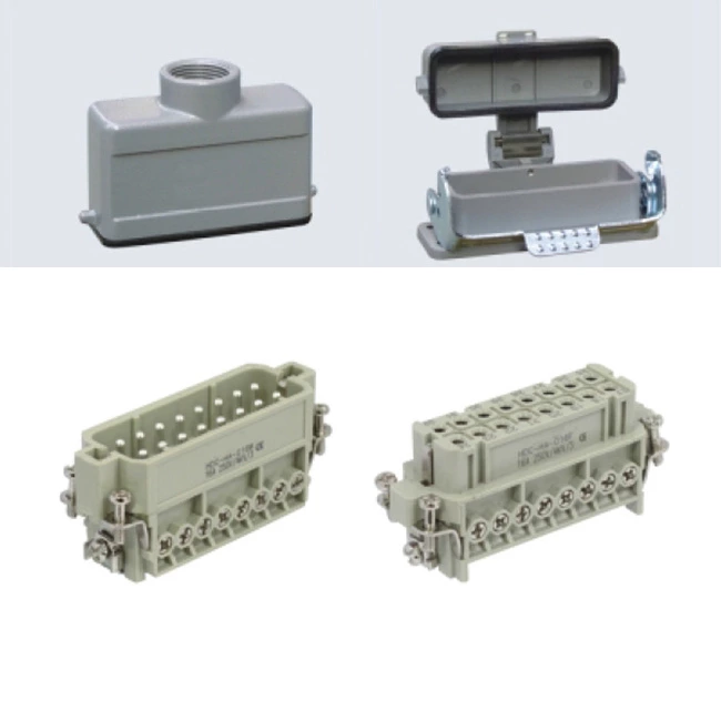16 pin silver heavy duty sockets heavy duty connector
