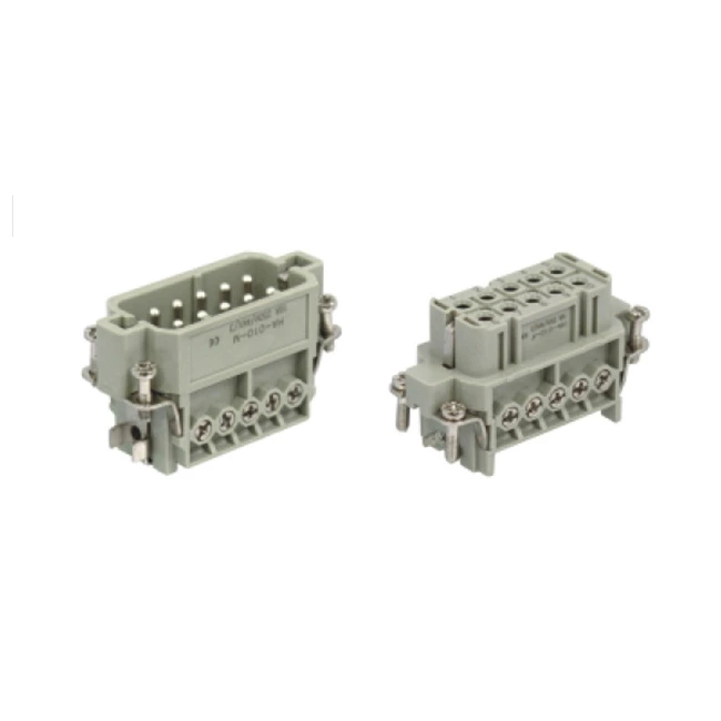 HA Series Screw terminal wire gauge 0.5 to 2.5 mm 10 pin heavy duty Connector