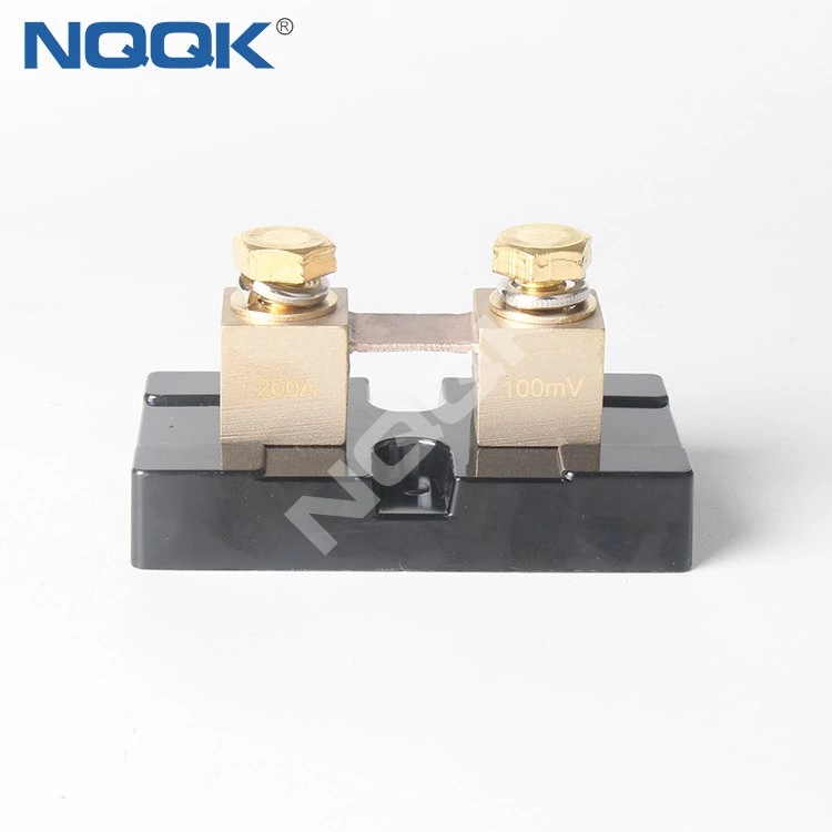 USA type 200A 100mV DC brass Electric current Shunt Resistors for Ampere Panel Meter