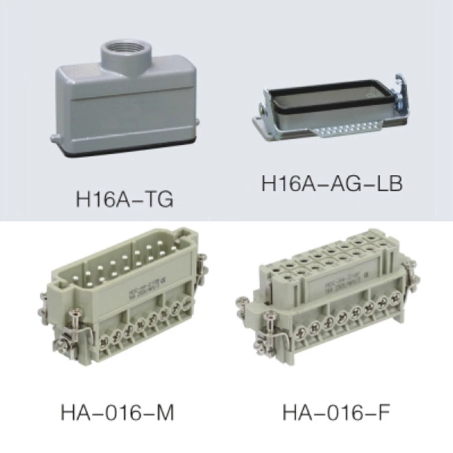 HA-024-M HE 24 pin M heavy duty Connector