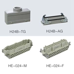 HE-024-F HE 48 pin heavy duty Connector insert
