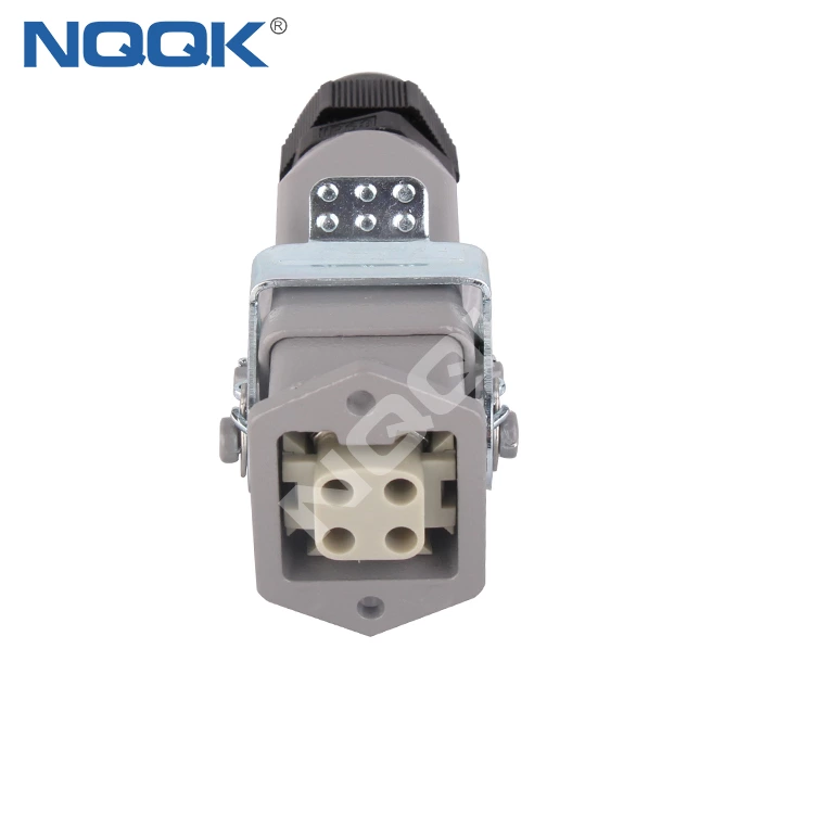 NK8881 HDC 3 pin 10A top heavy duty connector Electrical Cable Connector