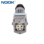 NK8881 HDC 3 pin 10A top heavy duty connector Electrical Cable Connector