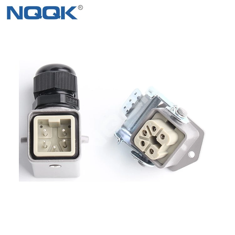 NO9997 HA 3 pin poles 10A IP65 Screw terminal Inserts surface mounted heavy duty sockets connector