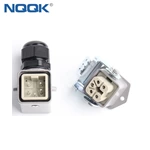 NO9997 HA 3 pin poles 10A IP65 Screw terminal Inserts surface mounted heavy duty sockets connector