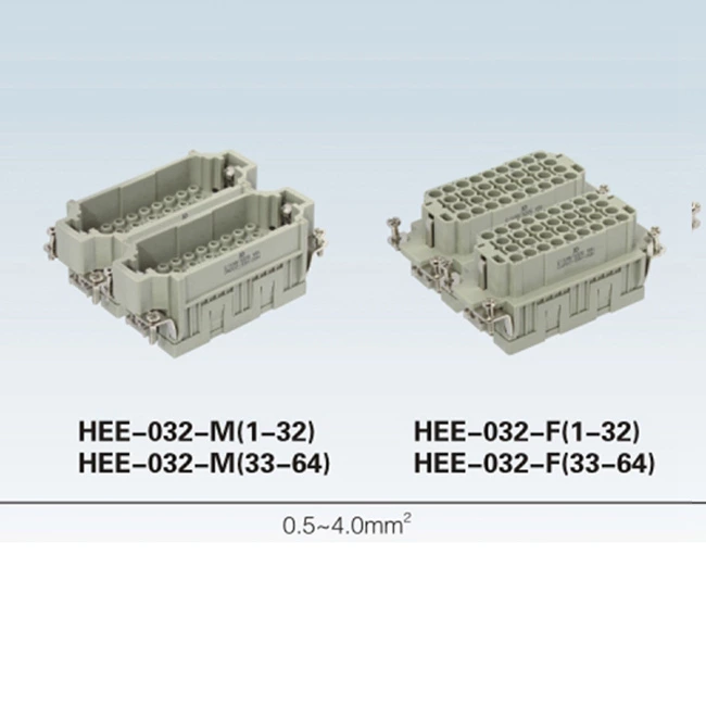 HEE-046-M HEE Series Screw terminal 92 pin heavy duty Connector