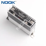 AC to DC 25A single phase slim solid state relay with heat sink in china manufacturers
