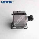 HDC-HA-010-01D H10A-AG-LB 10 pin Inserts surface mounted heavy duty connector