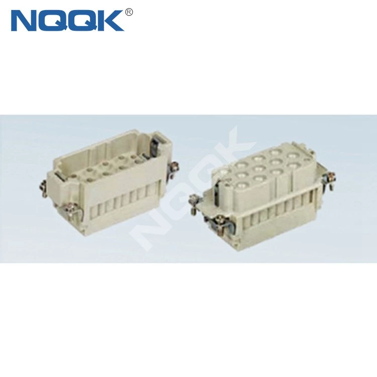 HK6/12-018-M 40A 690V industrial 6/12 18 pin male female connector Heavy Duty Electrical Connectors