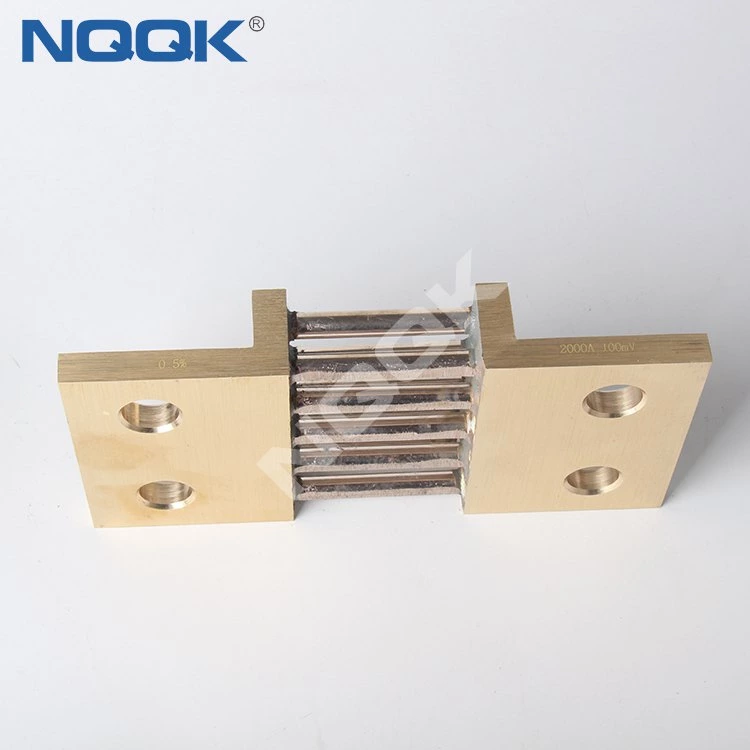 FL-TS India type 2000A 50mV 60mV DC Electric current Shunt Resistors for Dc power system