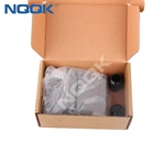 HDC 16 pin Screw spring crimp terminal Inserts surface mounted heavy duty sockets connector with 2 levers