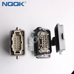HDC-HE-010-03S 10 pin surface mounted heavy duty sockets connector with 2 levers