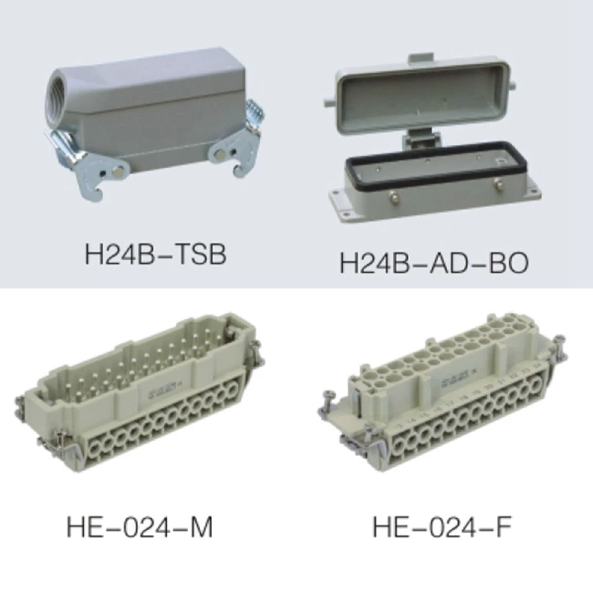 HE-024-F HE 48 pin heavy duty Connector insert