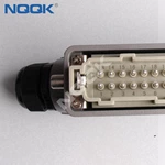 plug socket top entry 24 pin wire heavy duty connector