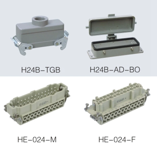 HE-024-F HE 48 pin heavy duty Connector insert