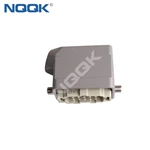 HDC-HE-010-03S 10 pin surface mounted heavy duty sockets connector with 2 levers
