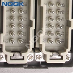(HDC-HE-048-03D) 48 pin Screw spring crimp terminal Inserts surface heavy duty sockets connector