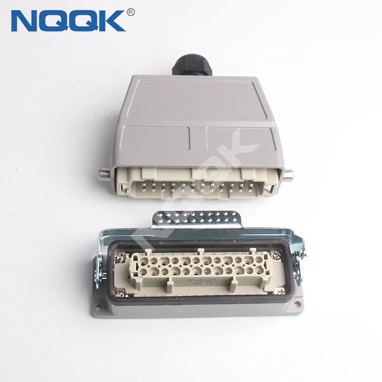 16 pin Screw terminal Inserts surface mounted sockets heavy duty connector