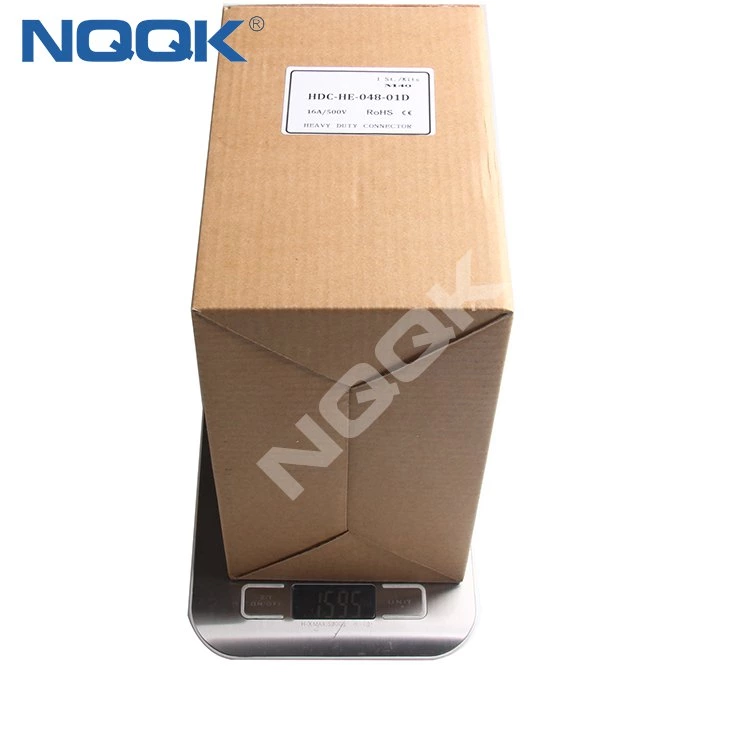(HDC-HE-048-03D) 48 pin Screw spring crimp terminal Inserts surface heavy duty sockets connector