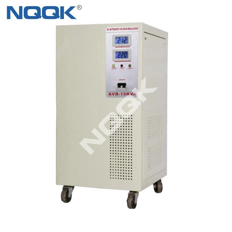 AVR 7.5KVA / 10KVA (Vertical Type) Servo Type 1Phase Series Voltage Regulator Voltage Stabilizer