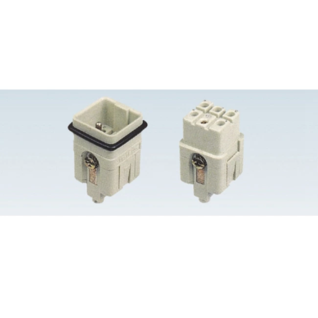 HQ-008-M 16A 400V industrial 8 pin male female connector Heavy Duty Electrical Connectors