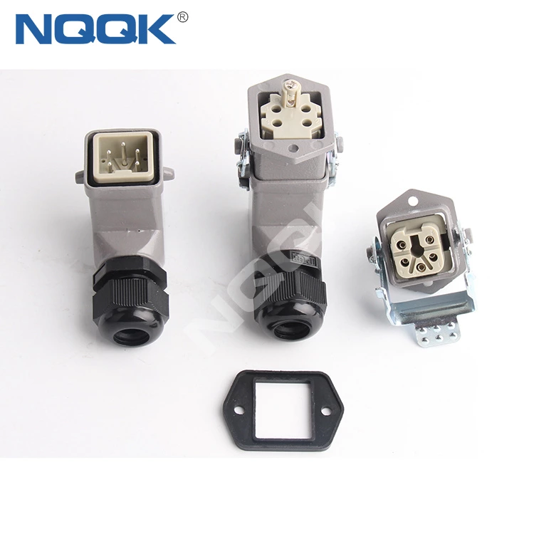 HDC 3 Position top entry waterproof heavy duty industrial connector For robot arm