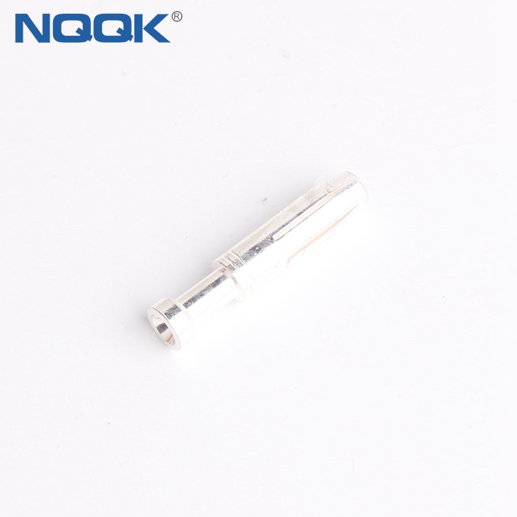 3.5 mm silver plated male female crimp contacts for heavy duty connector