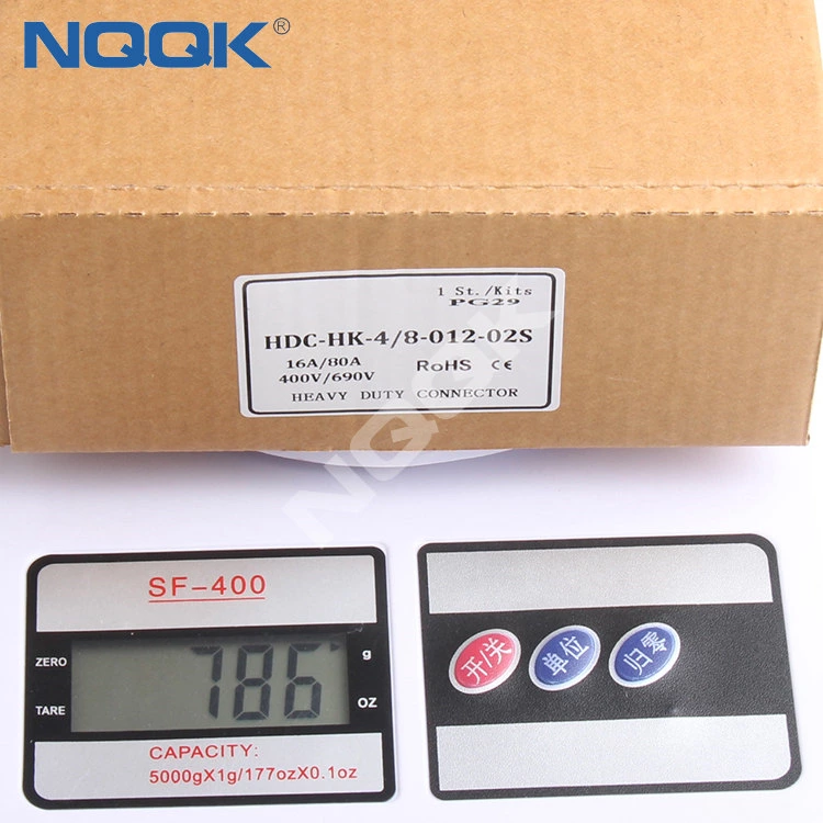china nqqk supplier 24 pin Heavy duty socket connector