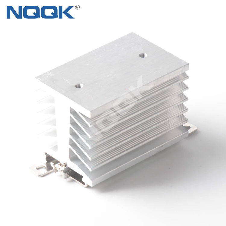 D-74 aluminum heat sink / heatsink heat sink with DIN Rail Mounted