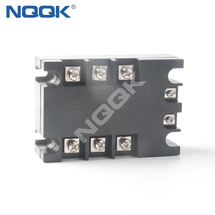 50A AC To AC 3 Three Phase SSR Solid State Relay