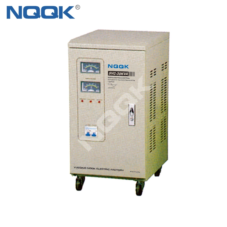 SVC 30KVA Servo Type 1Phase Series Voltage Stabilizer Regulator