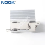 D-74 aluminum heat sink / heatsink heat sink with DIN Rail Mounted