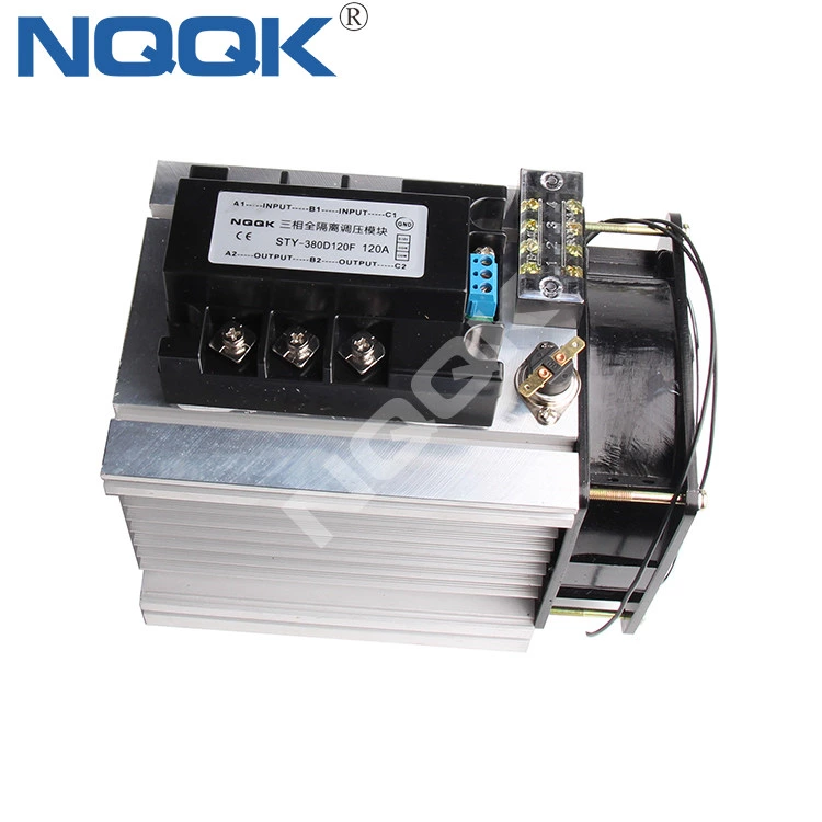 120A 0-10V control signal three phase 380VAC LA VD SSR Solid state relay with heat sink