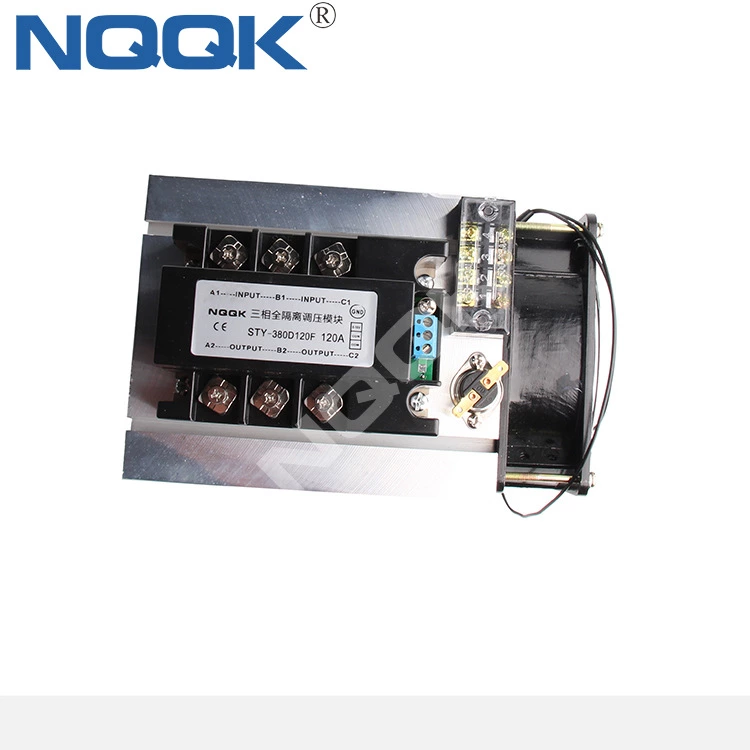 120A 0-10V control signal three phase 380VAC LA VD SSR Solid state relay with heat sink