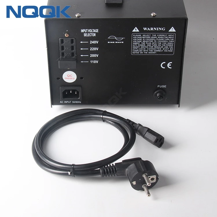 STU-3000VA 100W 10000W Black Case Step Up Down Transformer