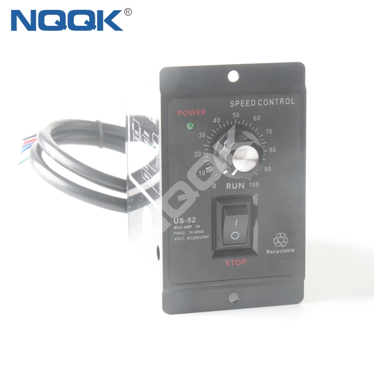 US-52 AC motor geared motor speed governor switch