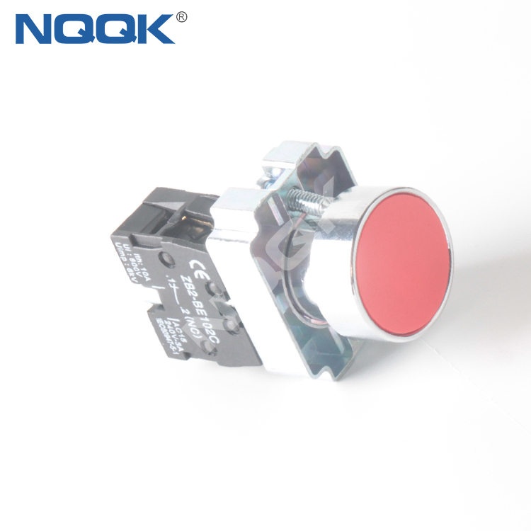 Emergency stop switch XB4-CS542 rotates to reset a normally closed emergency stop button