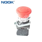 Emergency stop switch XB4-CS542 rotates to reset a normally closed emergency stop button