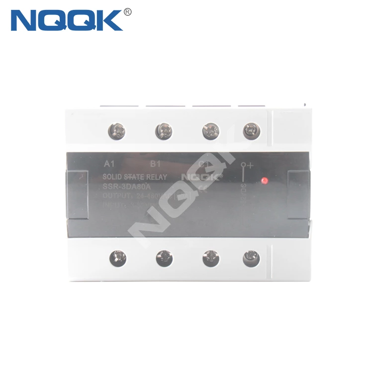 SSR-3DA 80A 32DC to 480VAC 3 three phase SSR solid state relay